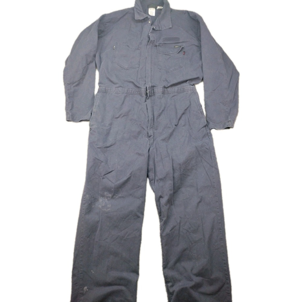 VTG Workrite Ultrasoft Coveralls  Michael Myers Halloween 56 L USA Made Grunge